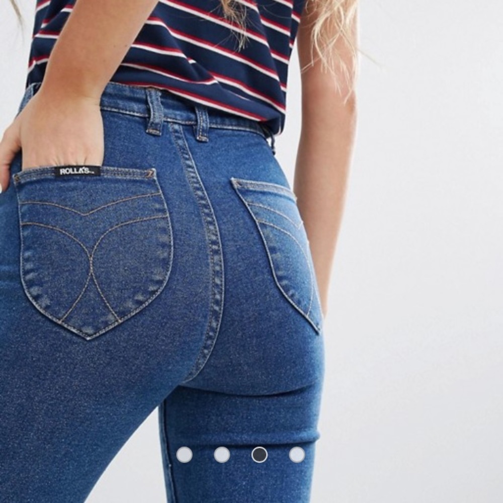 Rolla's Eastcoast Ankle High Rise Jeans