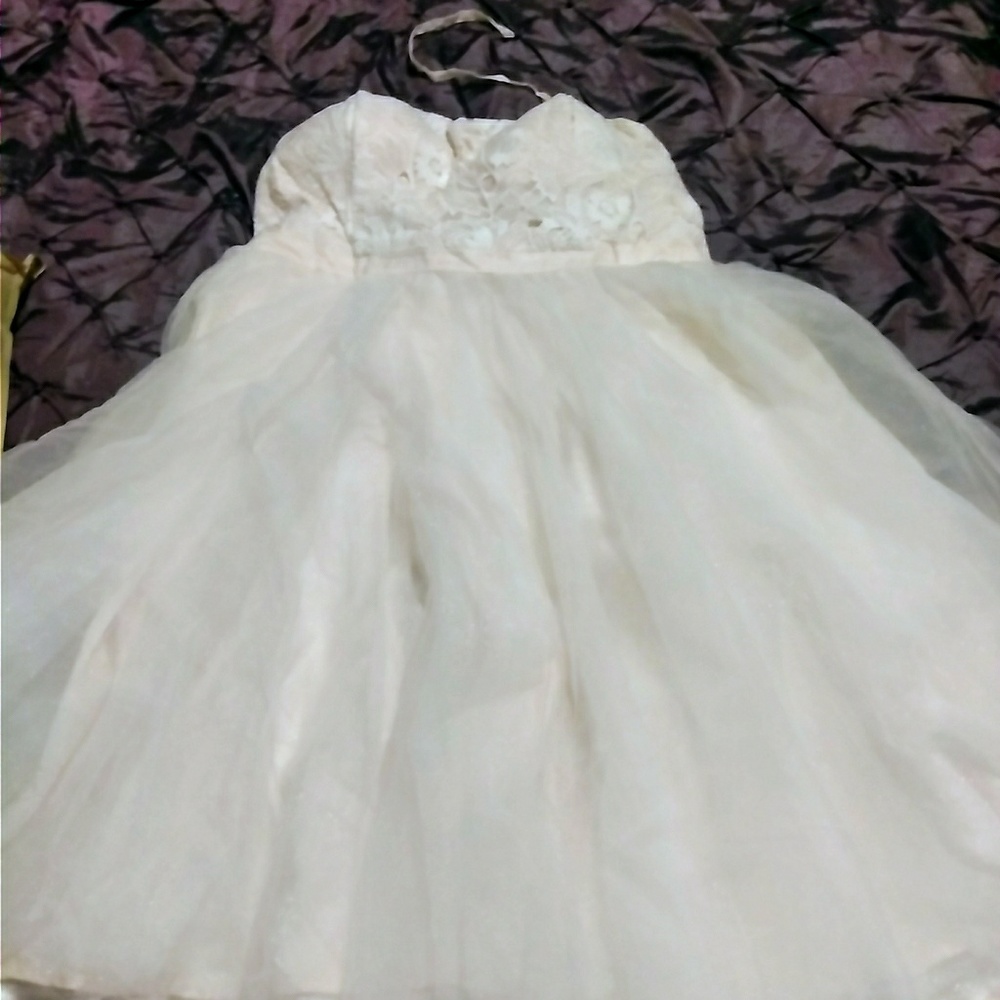 Chi Chi London Modcloth blush dress