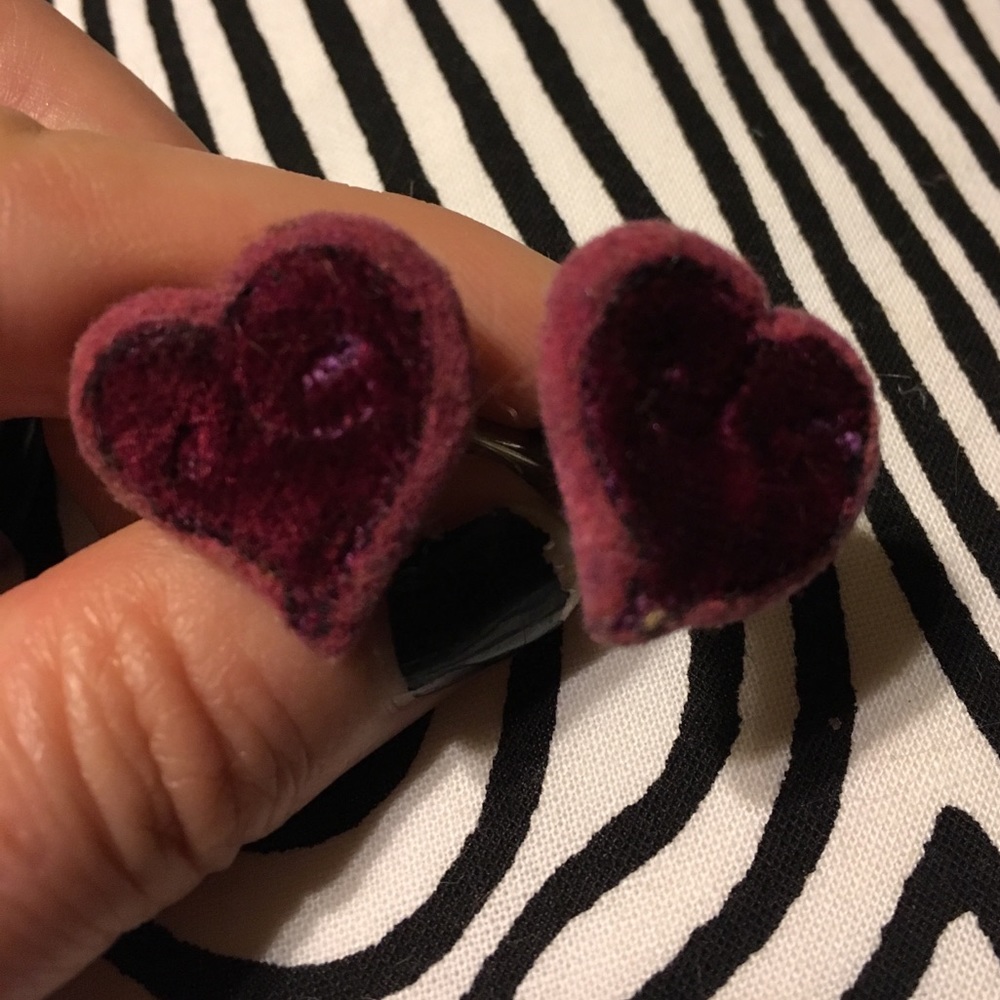 90's Vintage Heart Cufflinks from London