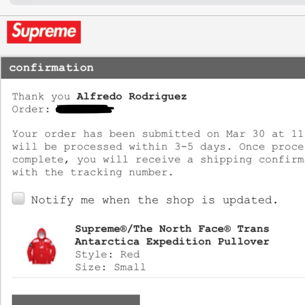 Brand new! 100% legit! small size but runs big. - Picture 3 of 4