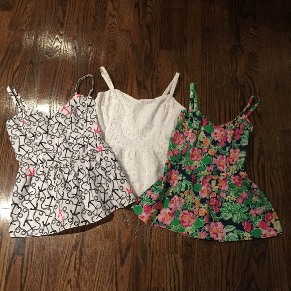 Lilly Pulitzer Gardenia Top Ahoy There Size 4 - Picture 3 of 3