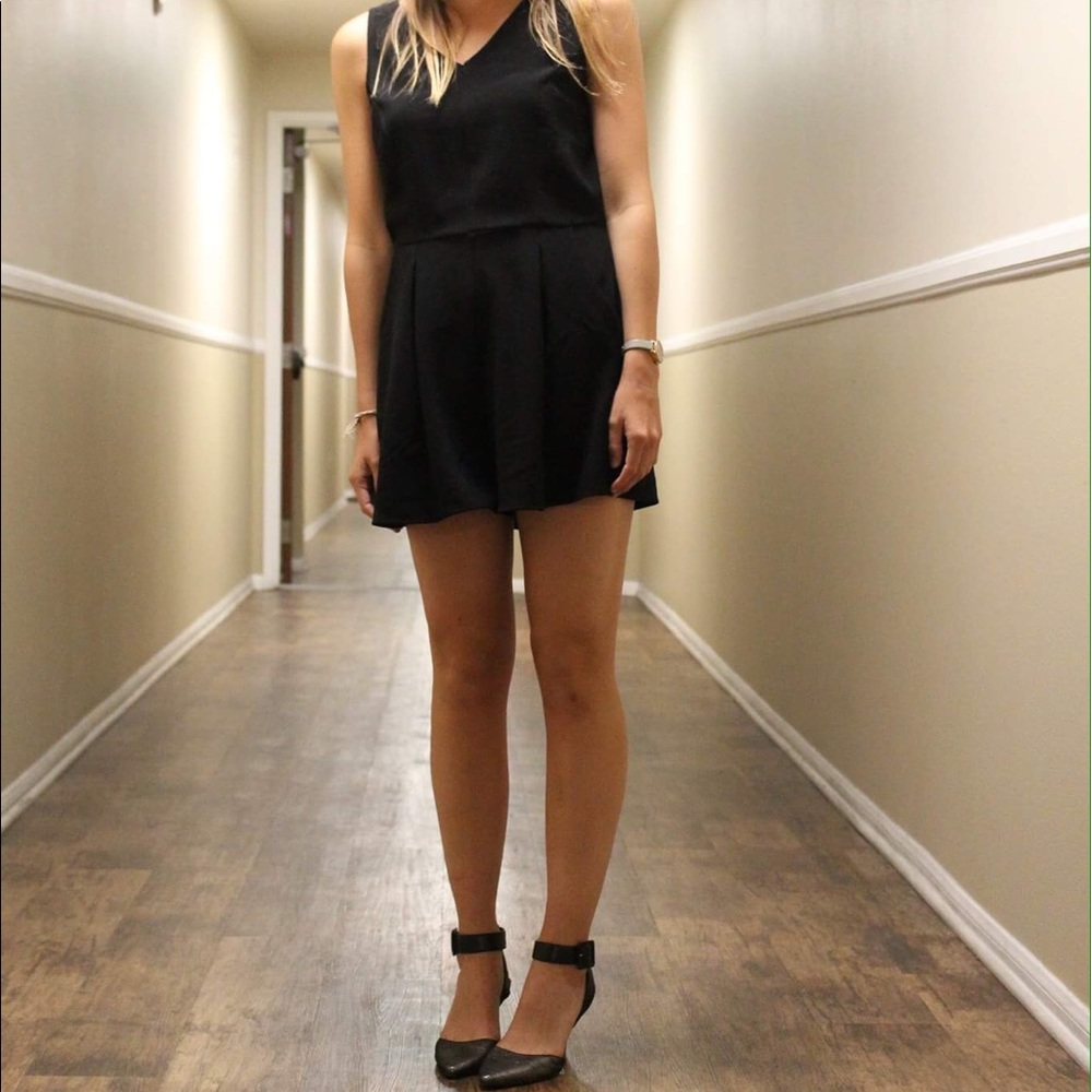 Forever 21 Black Romper!