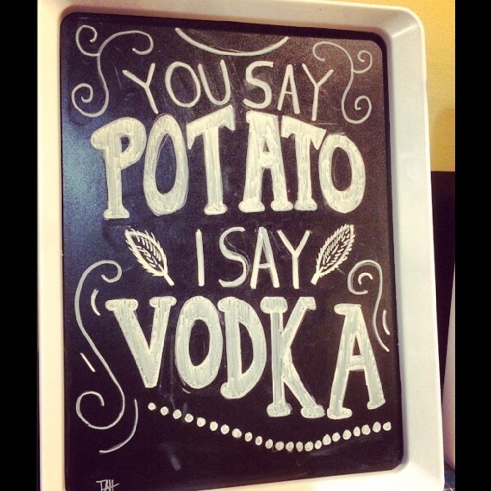 Chalk art handmade