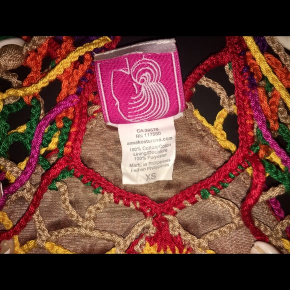 💔SOLD💔 Anna Kosturova Crochet Monokini Swimsuit - Picture 8 of 8