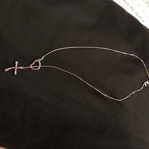 Premier Designs Jewelry - Cross and heart necklace Premier Designs Jewelry - Cross and heart necklace