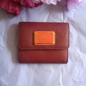 Marc Jacobs red wallet