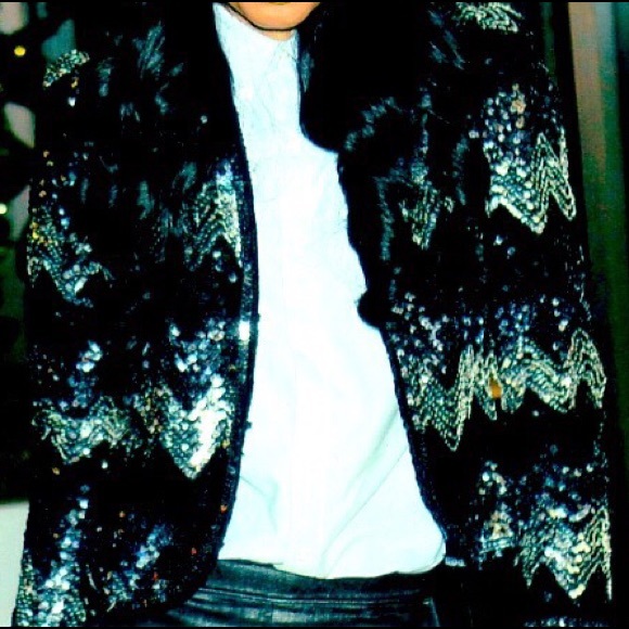 Vintage Sequin jacket - Picture 2 of 2