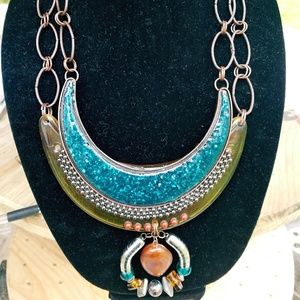 "Treska" Tribal 24" Necklace