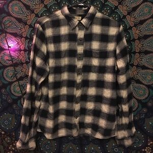 Blue & White Flannel