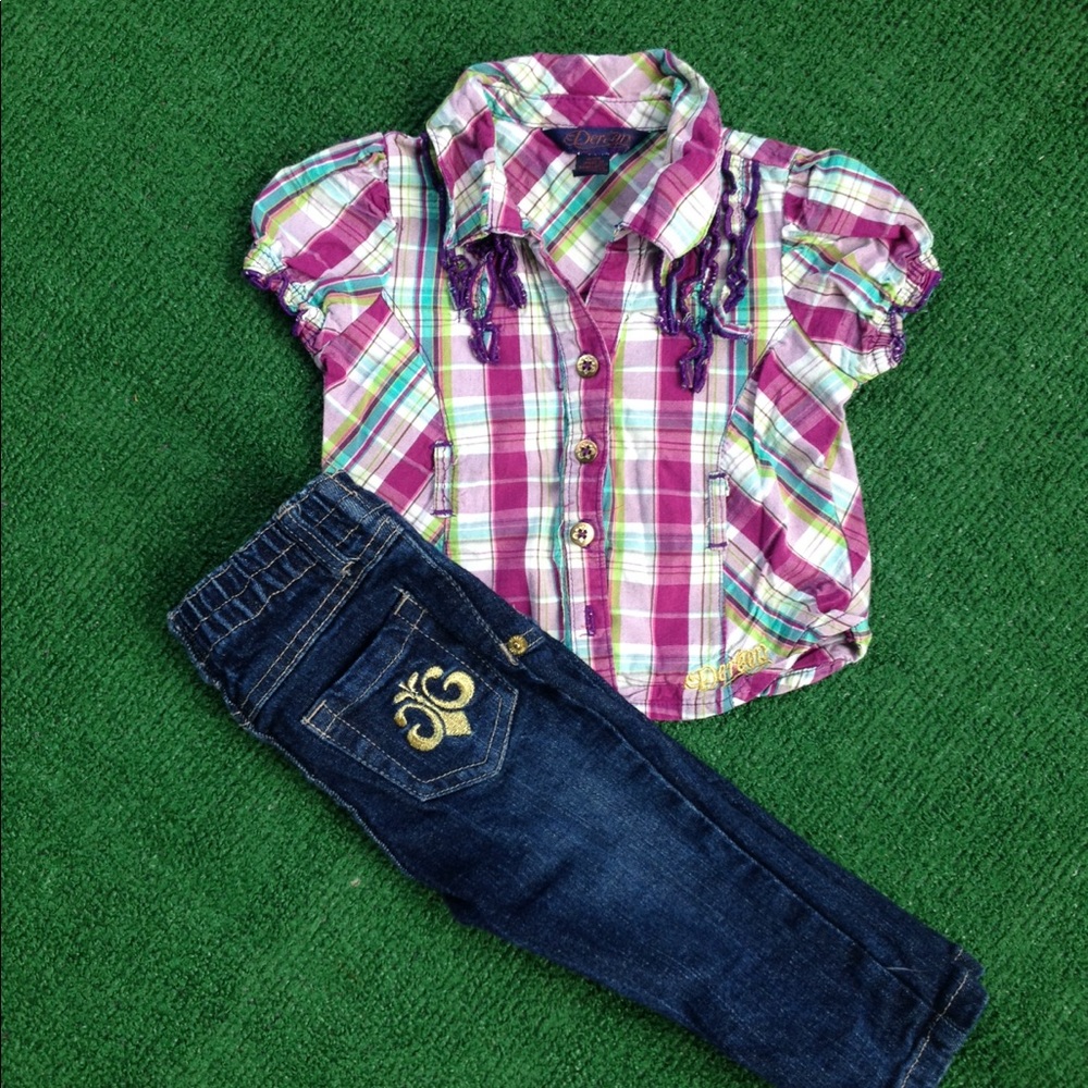 Baby "Dereon"Outfit (Beyoncé) Brand! Dark Denim