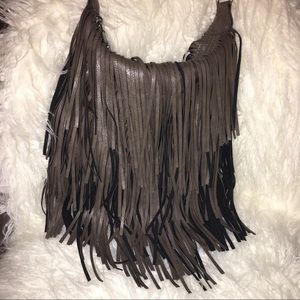 Fringe purse