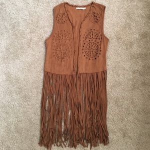 Long Fringe Festival Vest