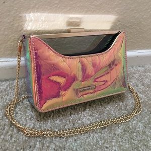 Skinny Dip iridescent purse