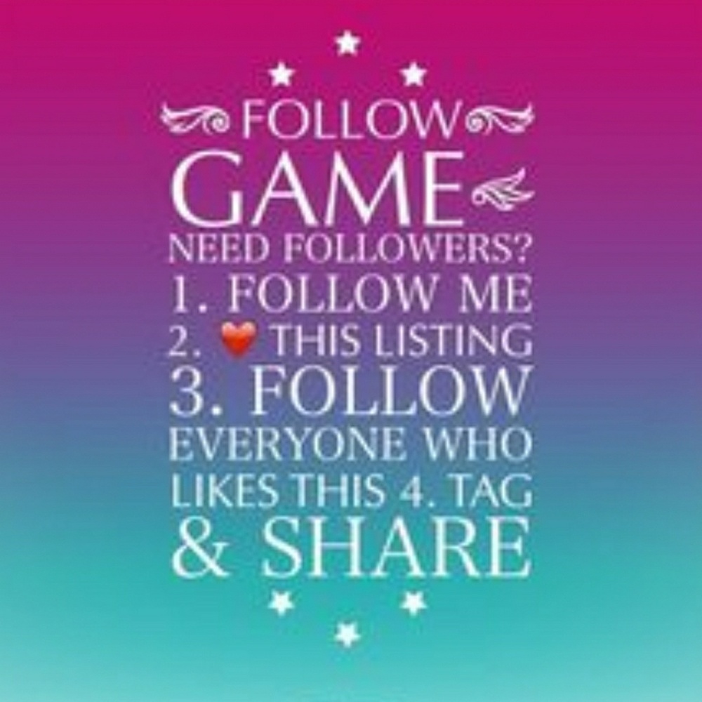Come back and follow new likes!