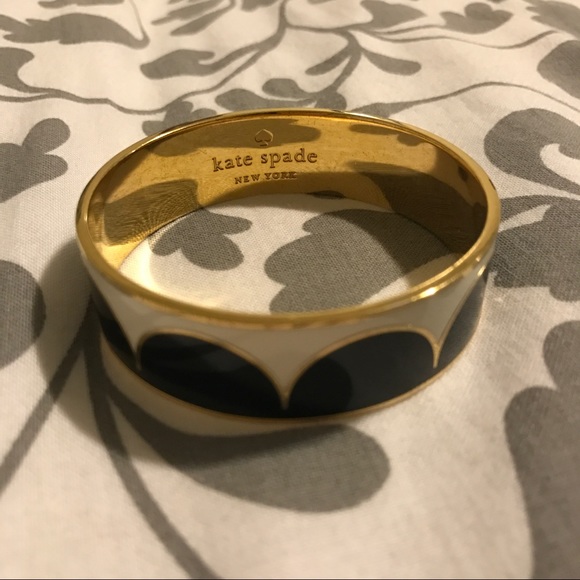 Kate Spade Gold Bangle 🖤✨ - Picture 2 of 4