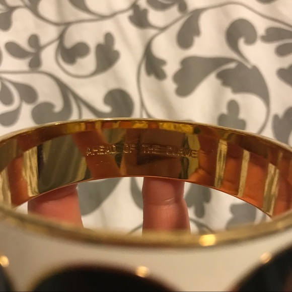 Kate Spade Gold Bangle 🖤✨ - Picture 4 of 4