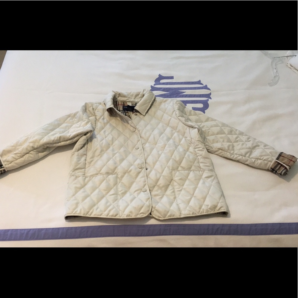 Fitz and Barney "Burberry Style"  Quilted Jacket