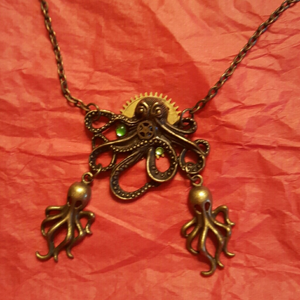 Octopus necklace