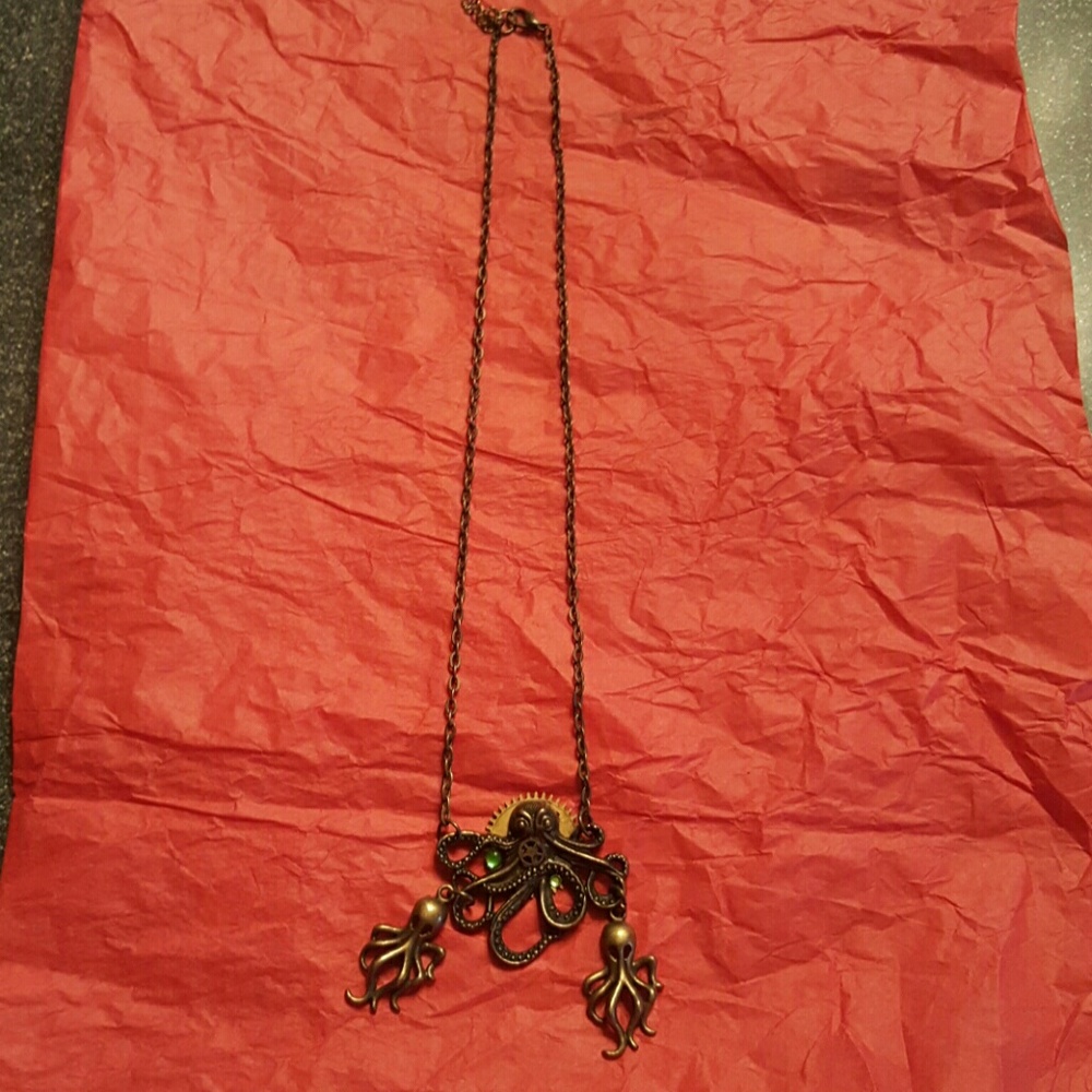 Octopus necklace - Picture 2 of 4