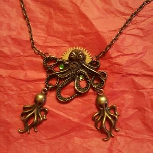 Octopus necklace