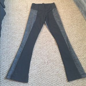Lululemon Athletica Black & Gray Marl Leggings