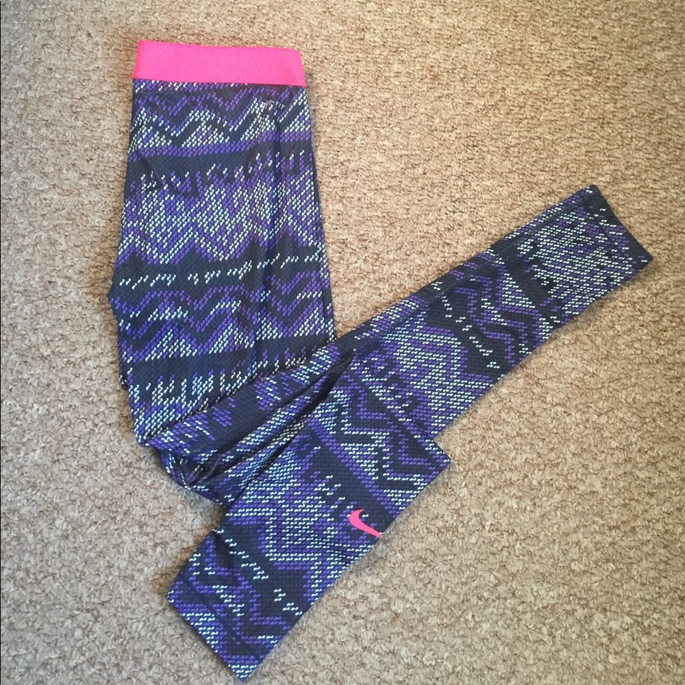 Nike Pro fleece lined leggings