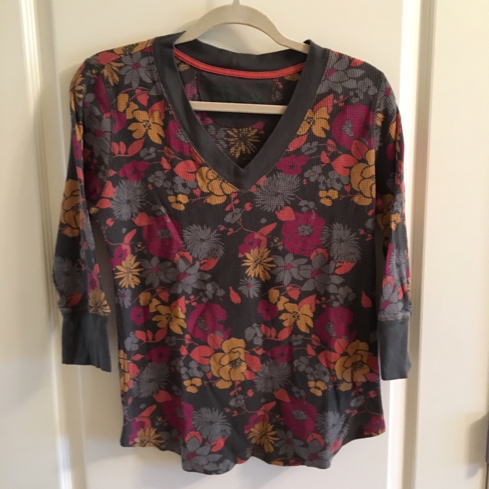 Eddie Bauer 3/4 sleeve Cotton Top