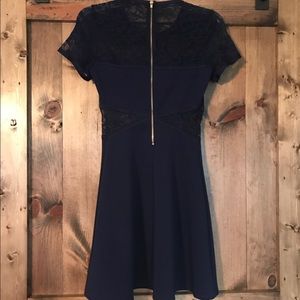 Express royal blue party dress!