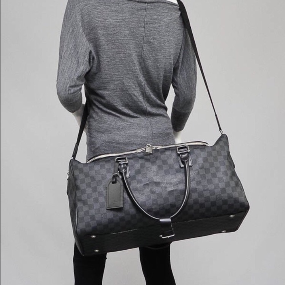 Damier Graphite Canvas Roadster Travel/Duffel Bag