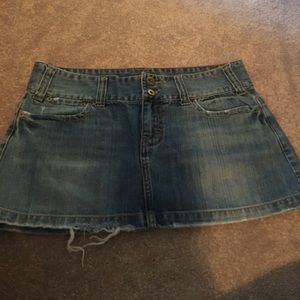 American eagle denim skirt