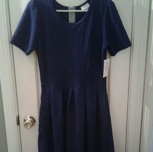 Lularoe Navy Amelia NWT