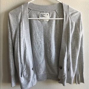 Gray Cardigan