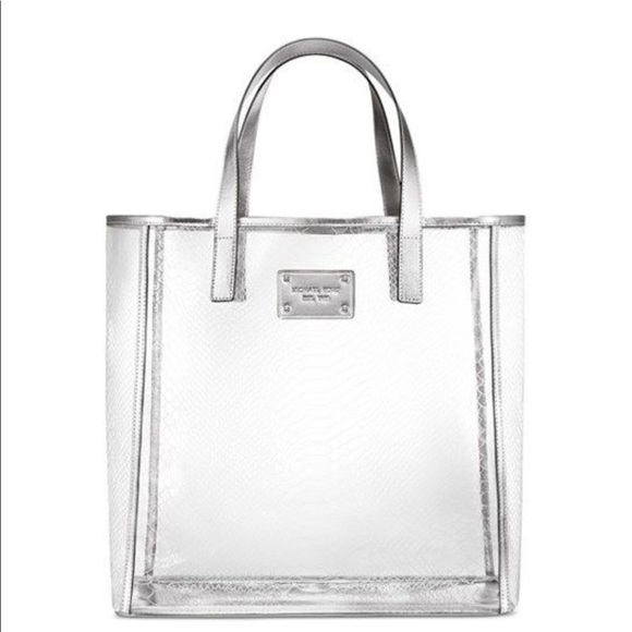 Michael Kors Bags Michael Kors Clear Tote Poshmark