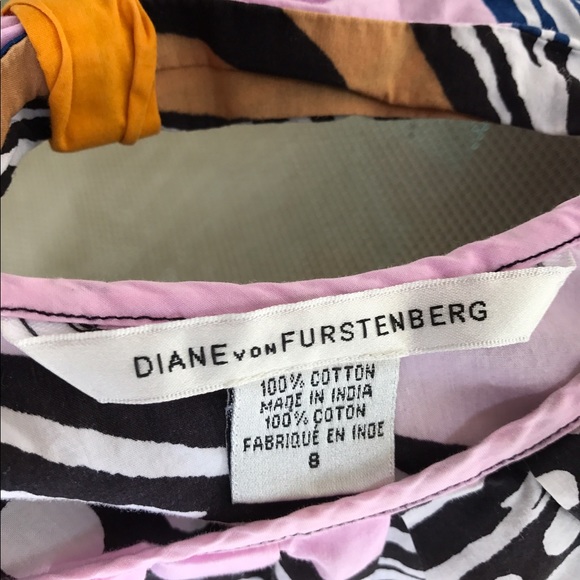 Diane Von Furstenberg Cotton Blouse - Picture 2 of 4