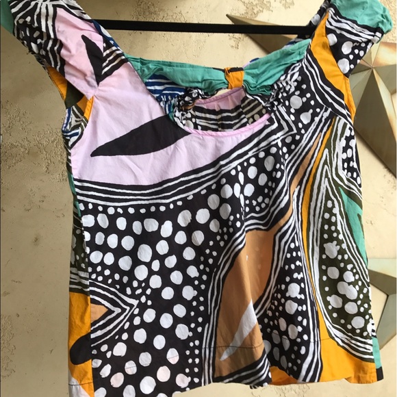 Diane Von Furstenberg Cotton Blouse - Picture 3 of 4