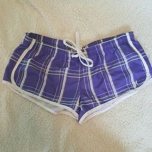 Pacsun Hurley Plaid Board Shorts