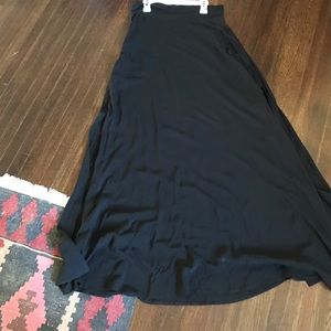 American Apparel High Waist Maxi Skirt
