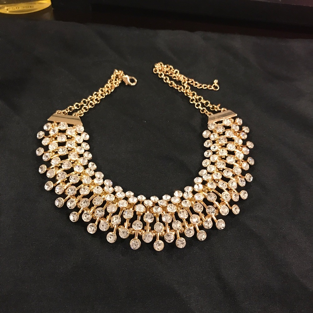 Rhinestone neckless