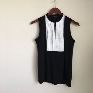 J. Crew Black & White Top