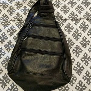 Black Backpack style purse