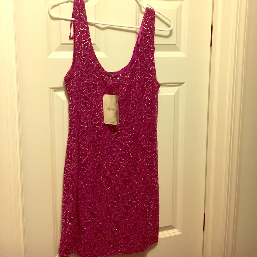 Lily rose sequin dress