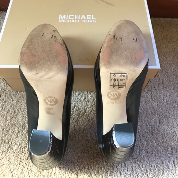 MICHAEL Michael Kors Jet Set Leather pumps - Picture 4 of 4