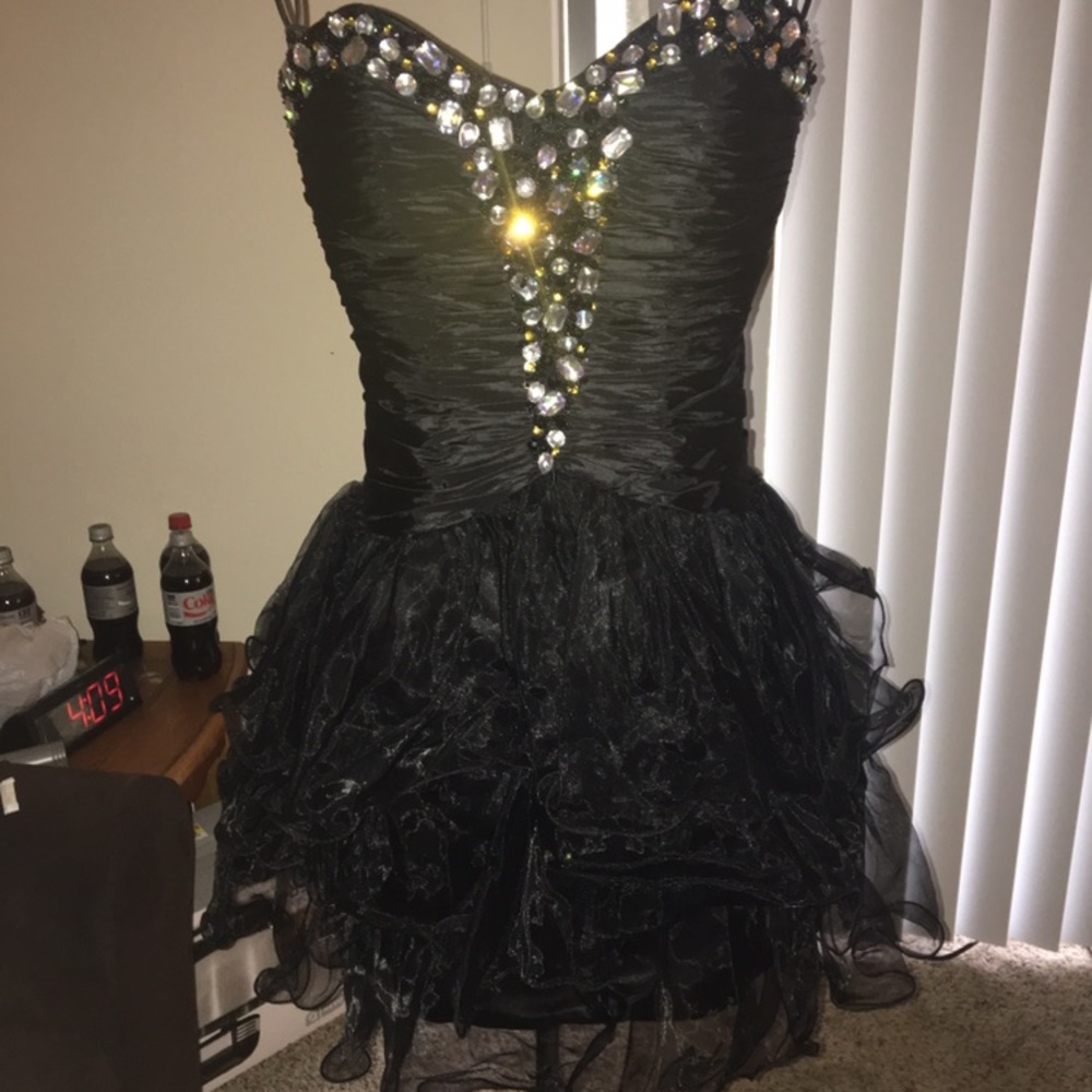 Black formal dress
