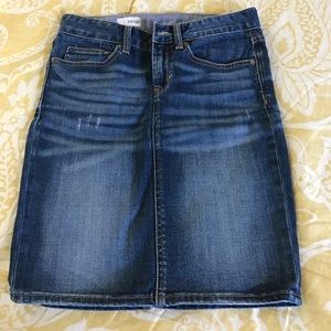Gap denim skirt