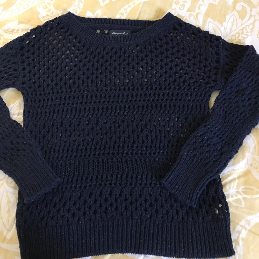 American Eagle navy sweater