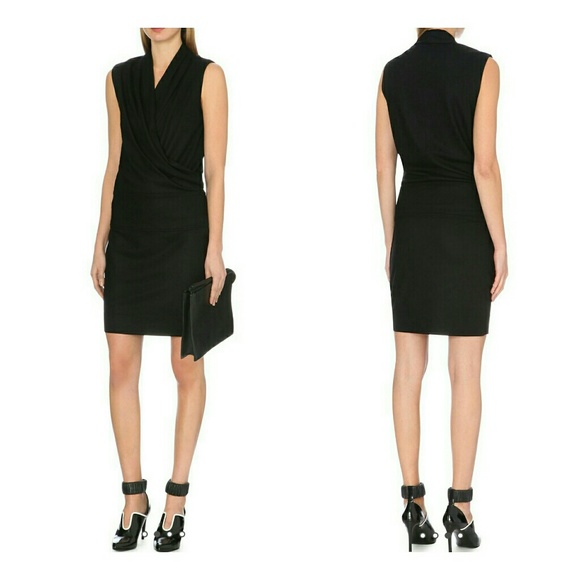 Helmut Lang Sleeveless Sonar Wool Dress - Picture 3 of 7