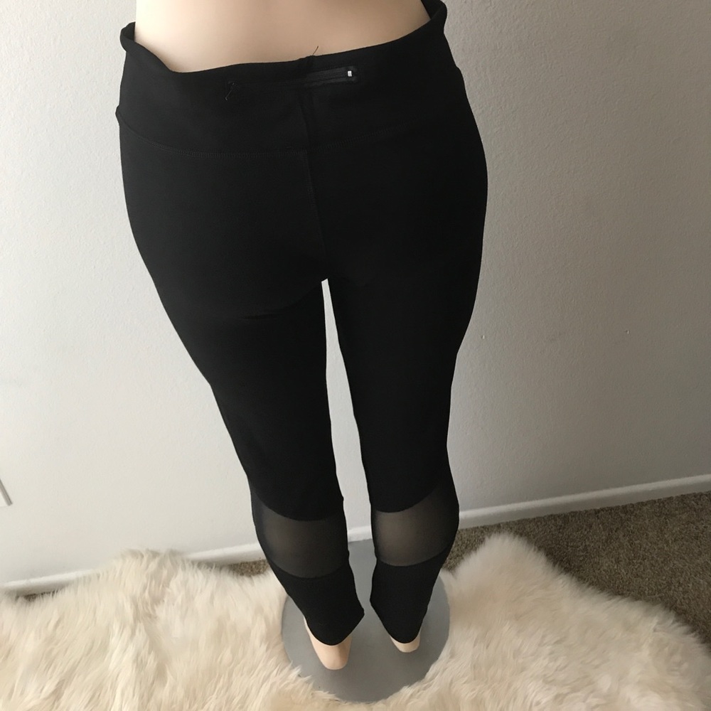 Activewear Tribal Mesh Panel Pants-PLUS - Picture 6 of 6