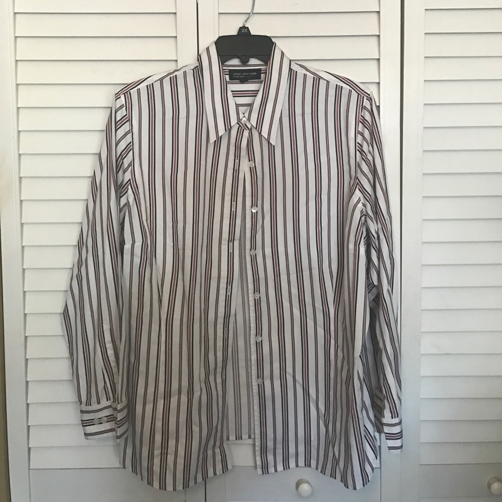 Jones New York long sleeve blouse 3X