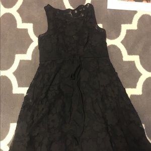 Black lace dress