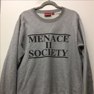 Supreme Crewneck ( Menace II Society )